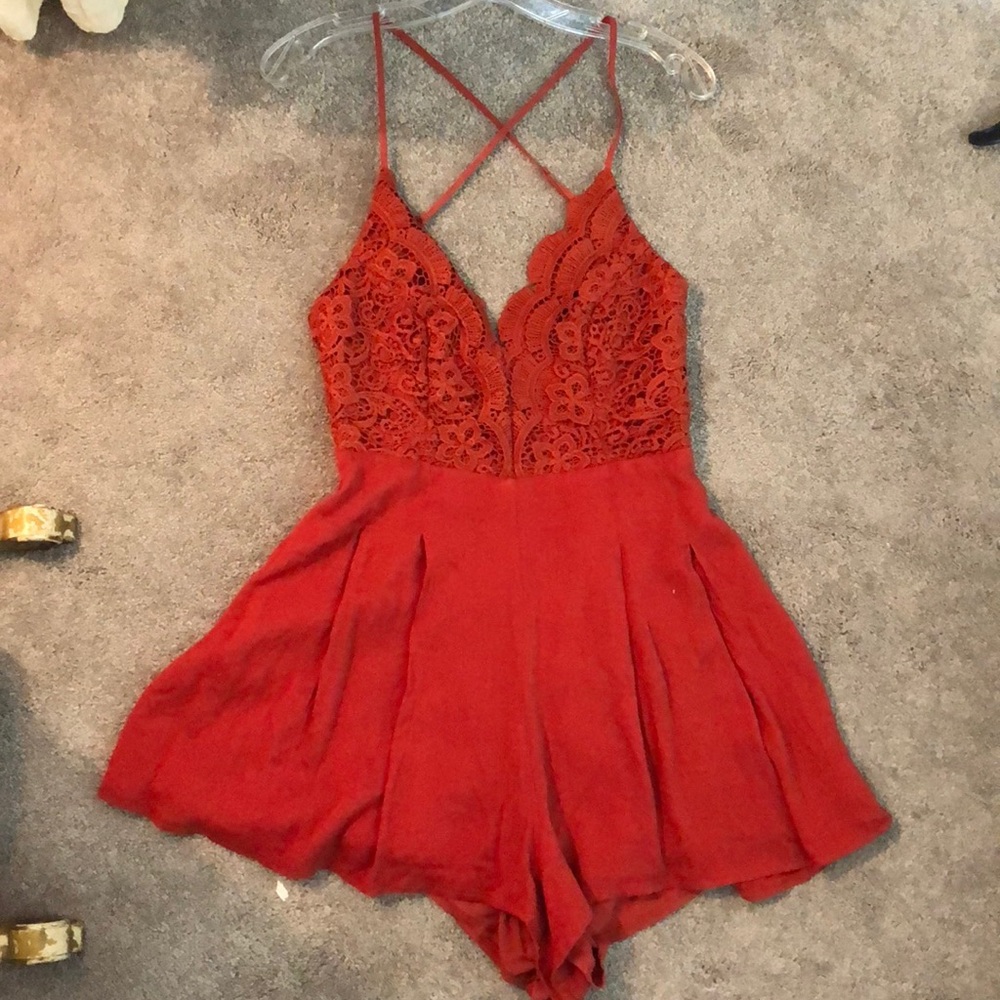 Red Romper
